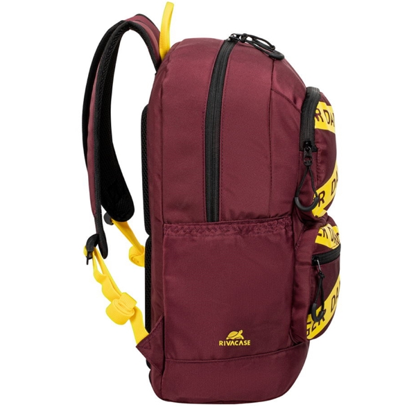 ზურგჩანთა Rivacase 7160 5421, 14L, Urban Backpack, Burgundy Red