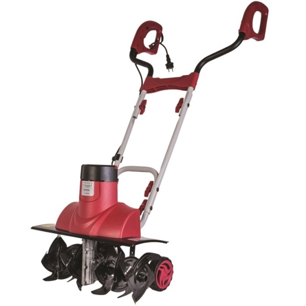 Raider RD-ET02, 1500W, Electric Tiller, Black/Red