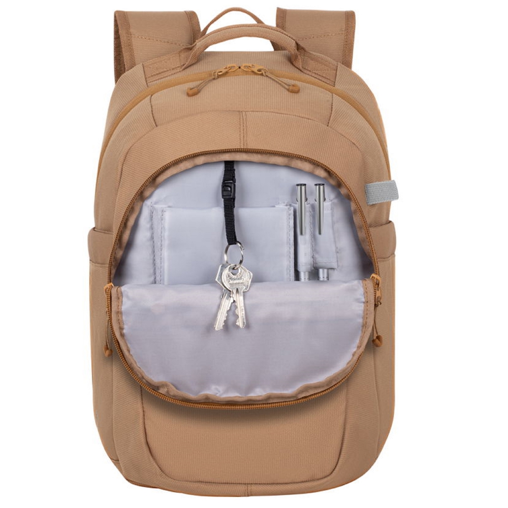Rivacase 6809 5432, 16L, Urban Backpack, Beige
