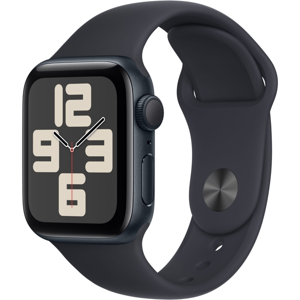 სმარტ საათი Apple MRE73QI/A_MRE73QR/A SE 2, 1.57", Waterproof, Bluetooth, Wi-Fi, Smart Watch, Midnight