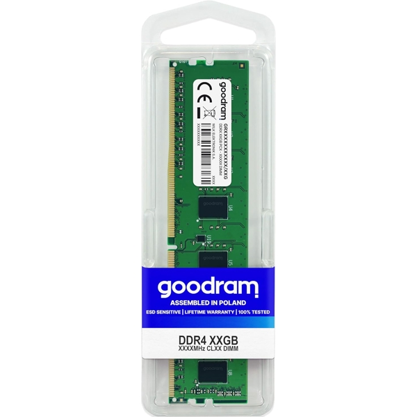 GoodRam GR3200D464L22S/8G, RAM 8GB, DDR4 DIMM, 3200MHz