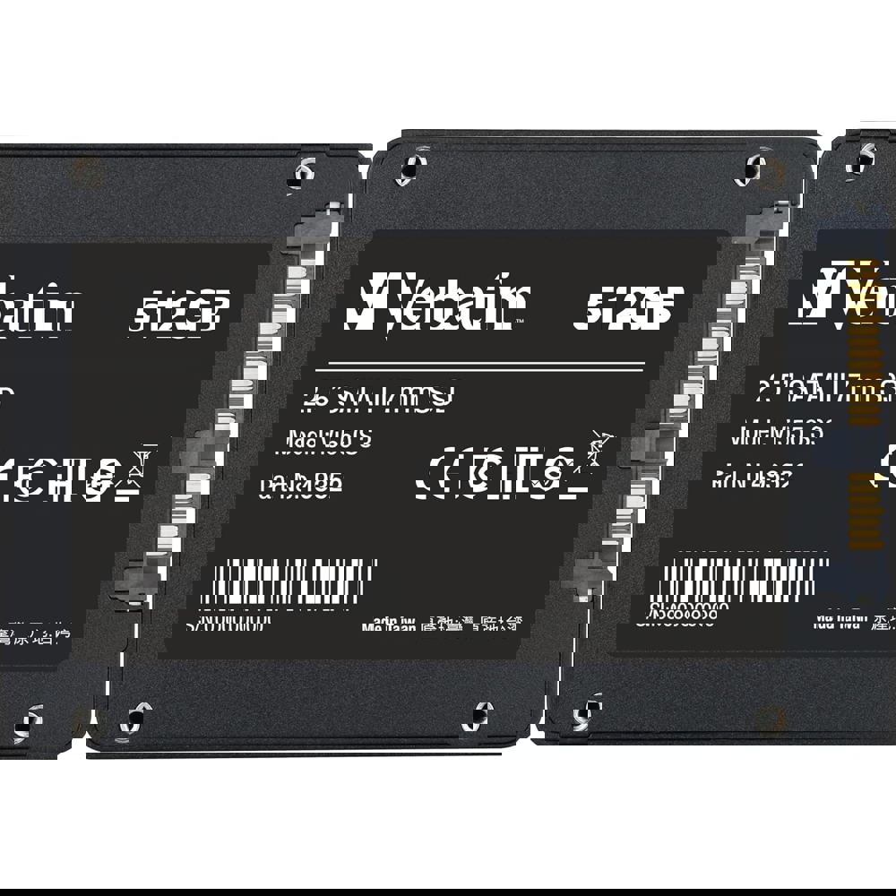 მყარი დისკი Verbatim 49352 Vi550 S3, 512GB, 2.5", Internal Hard Drive