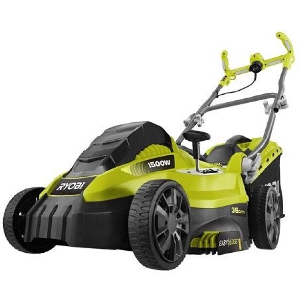 გაზონის საკრეჭი Ryobi RLM15E36H, 1500W, Electric Lawn Mower, Green