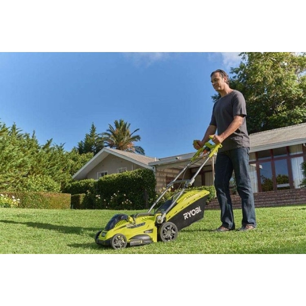 Ryobi RLM18E40H, 1800W, Electric Lawn Mower, Green