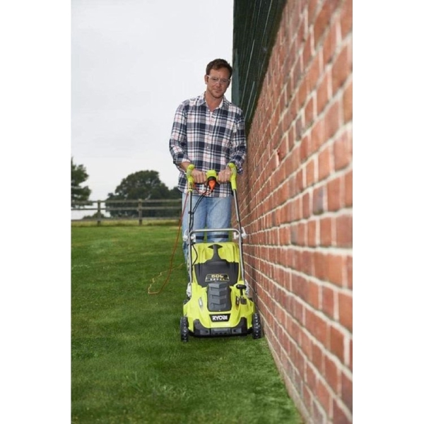 Ryobi RLM18E40H, 1800W, Electric Lawn Mower, Green