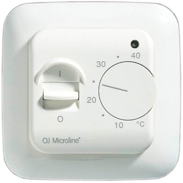 თერმორეგულატორი Oj Electronics OTN-1991-RU, 3600W, Floor Thermoregulator, White