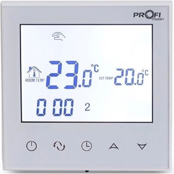 თერმორეგულატორი Profitherm Eko WiFi, 3600W, Floor Thermoregulator, White