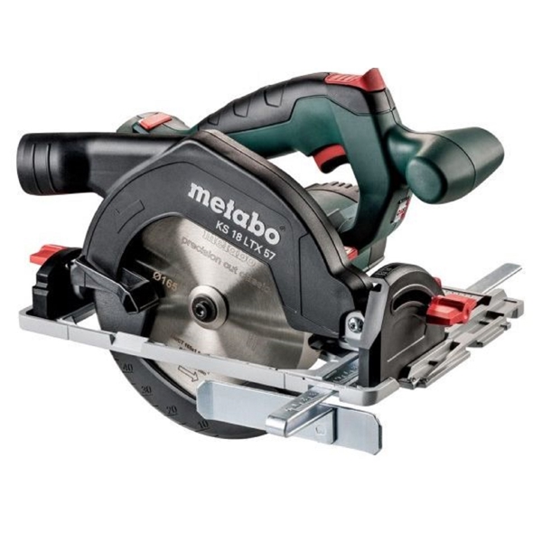 დისკური ხერხი Metabo KS 18 LTX 57, 4600RPM, 165mm, Green/Black