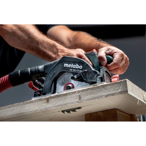 დისკური ხერხი Metabo KS 18 LTX 57, 4600RPM, 165mm, Green/Black