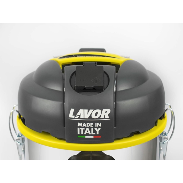 Lavor WT 30 XE, 800W, 30L, Vacuum Cleaner, Silver/Black