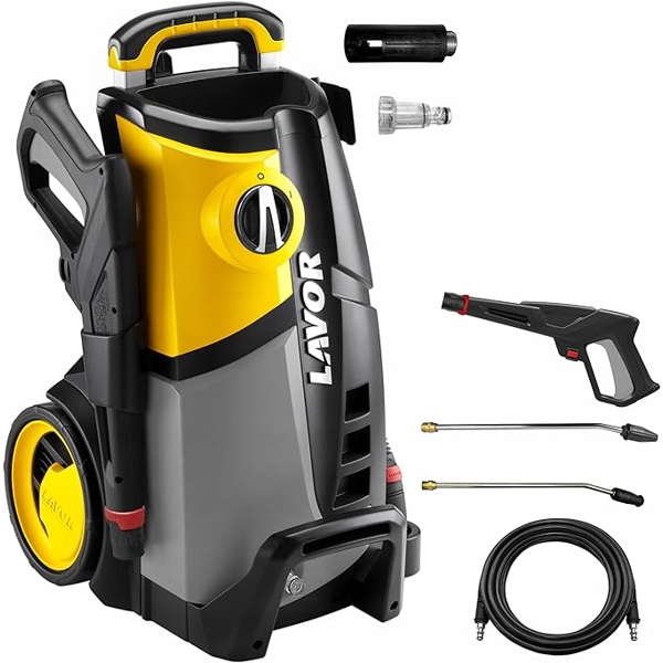 მაღალი წნევის სარეცხი აპარატი Lavor LVR5, 2200W, Pressure Washer, Black/Yellow