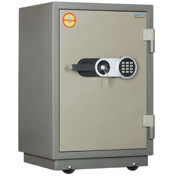 Valberg FRS-73.T-EL, Fire Resistant Safe, 49L, Beige