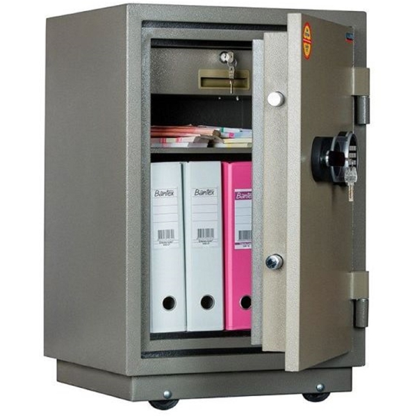 სეიფი Valberg FRS-73.T-EL, Fire Resistant Safe, 49L, Beige