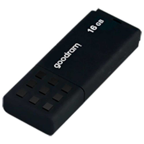 USB ფლეშ მეხსიერება GoodRam UME3-0160K0R11, 16GB, USB 3.0, Black