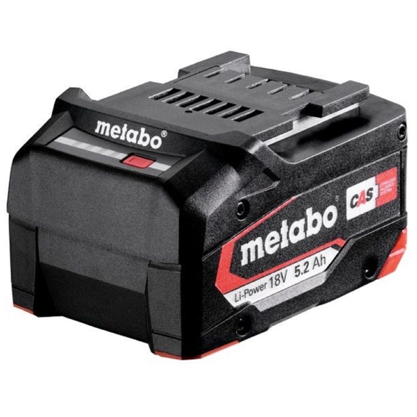 აკუმულატორი Metabo Li-Power, 5.2Ah, 18V, Battery