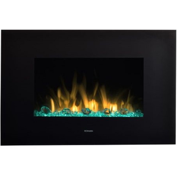 ელექტრო ბუხარი Dimplex Toluca, 2000W, Electric Fireplace, Black