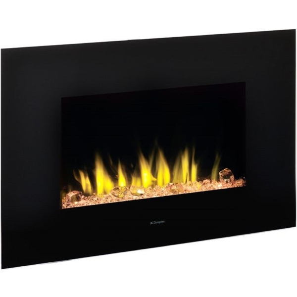 ელექტრო ბუხარი Dimplex Toluca, 2000W, Electric Fireplace, Black