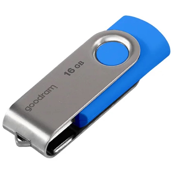 USB ფლეშ მეხსიერება GoodRam UTS2-0160B0R11, 16GB, USB 2.0, Blue