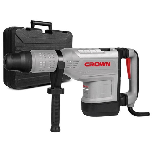 პერფორატორი Crown CT18190, 1700W, 220Rpm, 10J, Black/Grey