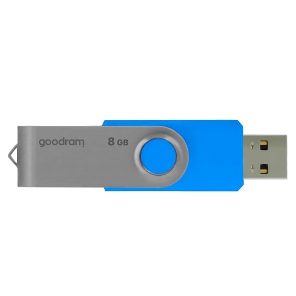 USB ფლეშ მეხსიერება GoodRam UTS2-0080B0R11, 8GB, USB 2.0, Blue