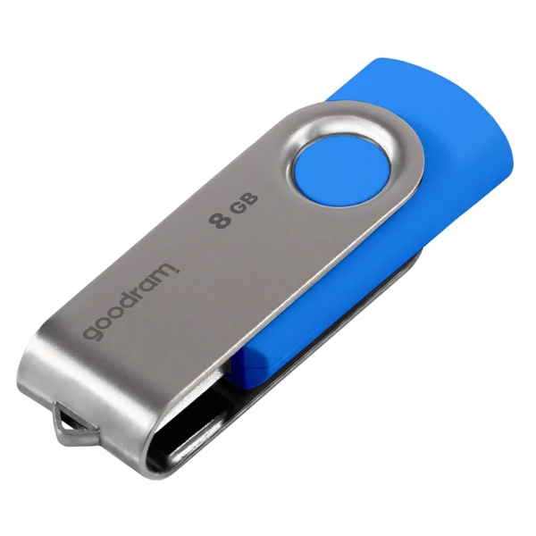 USB ფლეშ მეხსიერება GoodRam UTS2-0080B0R11, 8GB, USB 2.0, Blue