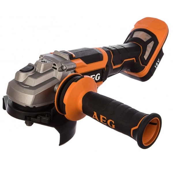 კუთხსახეხი AEG BEWS18-125BLPX, 125mm, 11000Rpm, Orange/Black