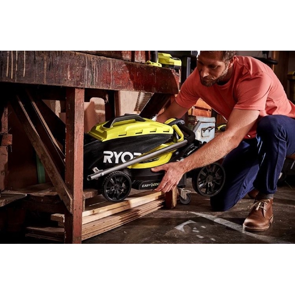 გაზონის საკრეჭი Ryobi OLM1833B ONE+, 18V, Electric Lawn Mower, Yellow