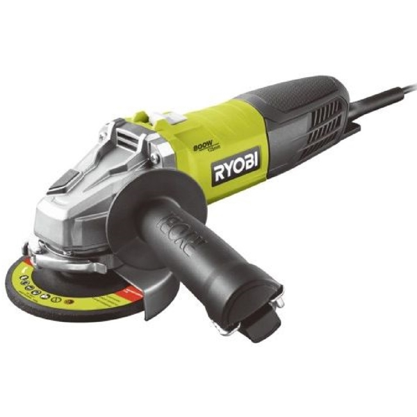 Ryobi RAG800-125S, 800W, 125mm, 12000Rpm, Green