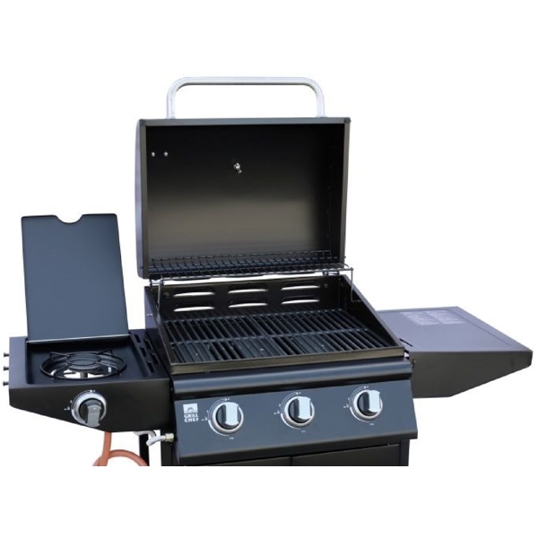 Landmann 3.1 12247, Outdoor Grill, Black