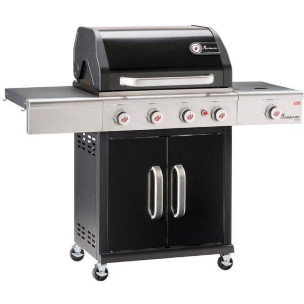 Landmann Triton Max PTS 4.1 12968, Outdoor Grill, Black/Silver