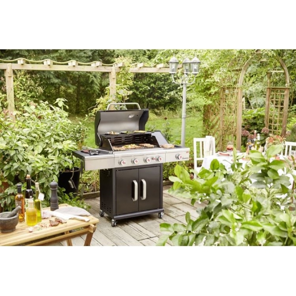 Landmann Triton Max PTS 4.1 12968, Outdoor Grill, Black/Silver