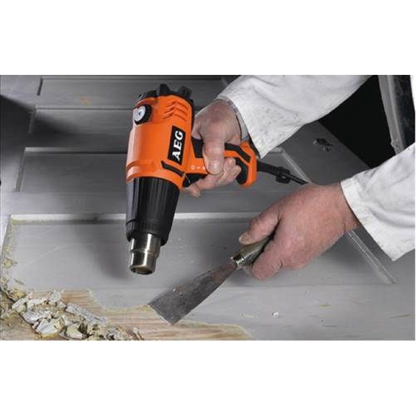 AEG HG600VK, Heat Gun, Black/Orange