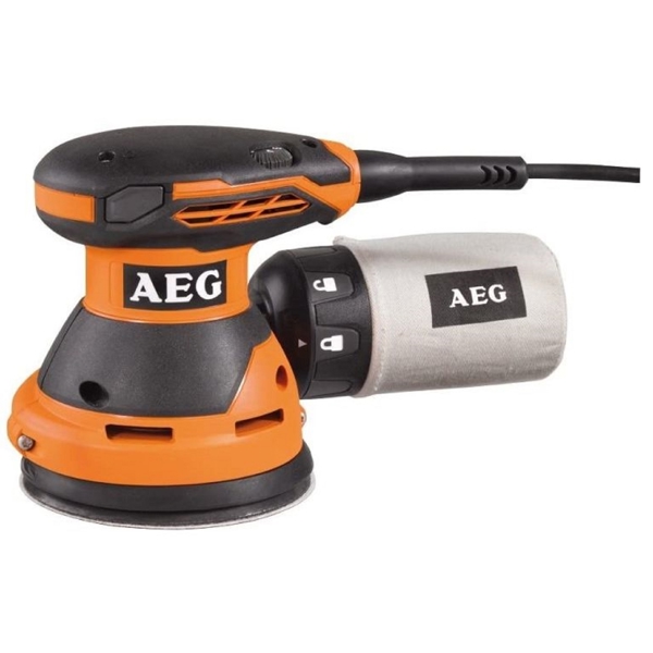 AEG EX 125 ES, 300W, 125mm, 12000Rpm, Orange/Black