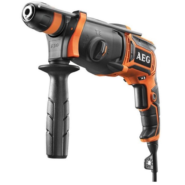 პერფორატორი AEG KH24IE, 800W, 1500Rpm, 2.4J, Black/Orange