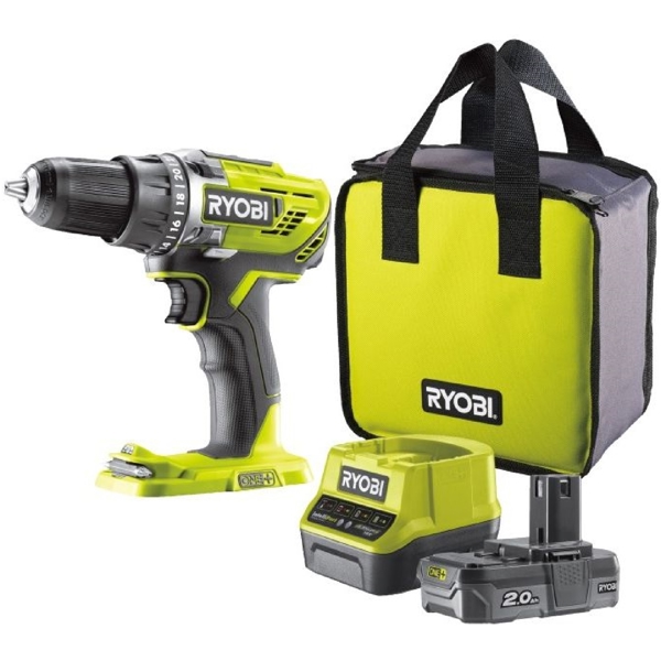 Ryobi R18DD3-120S, 1800Rpm, Green