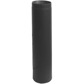 საკვამური მილი Darco L-1M D-120, Chimney Pipe, Black