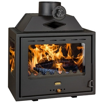 შეშის ღუმელი Prity PS3, Wood Stove, Black