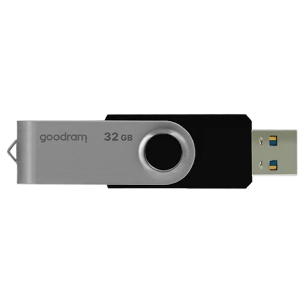 USB ფლეშ მეხსიერება GoodRam UTS3-0320K0R11, 32GB, USB 3.0, Black