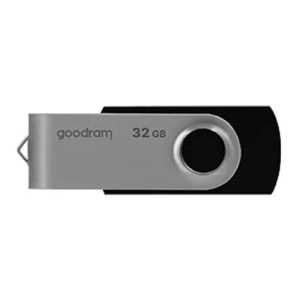 USB ფლეშ მეხსიერება GoodRam UTS3-0320K0R11, 32GB, USB 3.0, Black