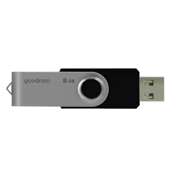 GoodRam UTS2-0080K0R11, 8GB, USB 2.0, Black	