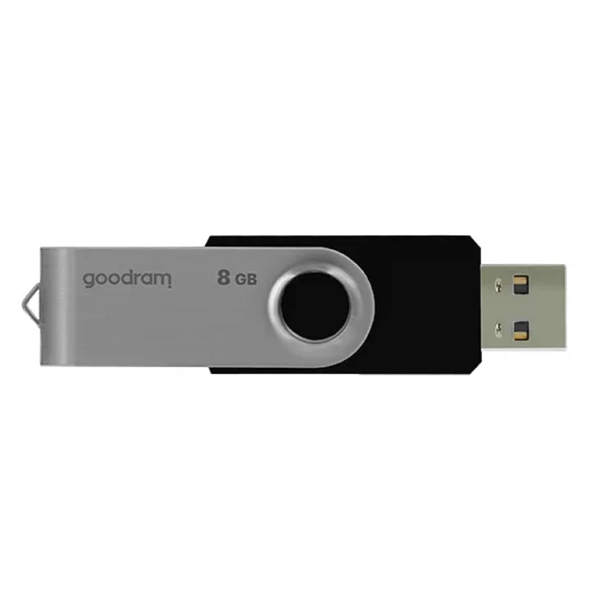 GoodRam UTS2-0080K0R11, 8GB, USB 2.0, Black	