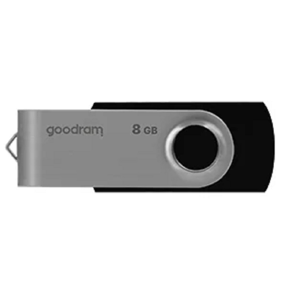 GoodRam UTS2-0080K0R11, 8GB, USB 2.0, Black	