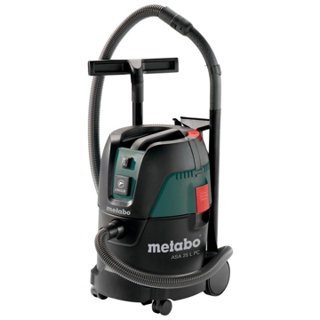 მტვერსასრუტი Metabo 602014000 ASA 25 L PC, 1250W, 25L, Vacuum Cleaner, Black/Green