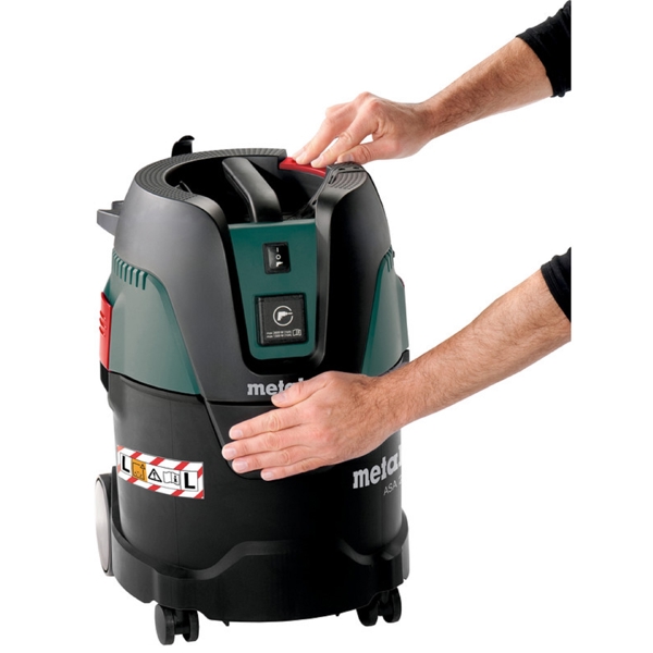 მტვერსასრუტი Metabo 602014000 ASA 25 L PC, 1250W, 25L, Vacuum Cleaner, Black/Green