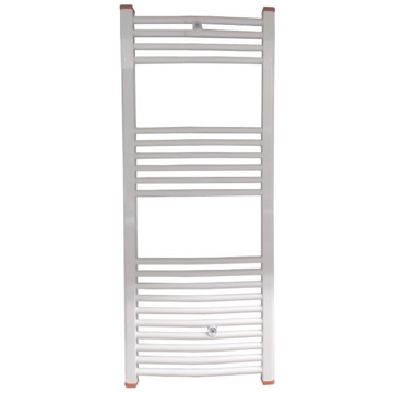 პირსახოცის საშრობი ოვალური Dekorpan 50x120, Towel Dryer, White