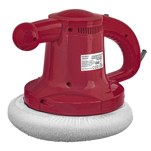 პოლირების აპარატი Raider RD-PC03, 110W, 240mm, 3100Rpm, Red