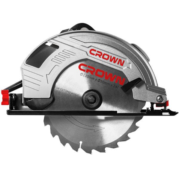 დისკური ხერხი Crown CT15210, 2000W, 4500Rpm, 235mm, Silver