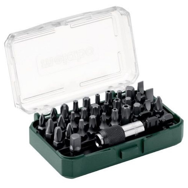 ბიტების ნაკრები Metabo 626697000 LC, 32Pcs Tool Set, Green