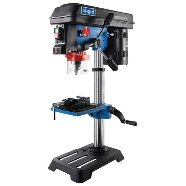 საბურღი ჩარხი Scheppach DP16SL, 550W, 16mm, Column Drill, Blue