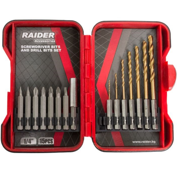 ხელსაწყოების ნაკრები Ryobi 157798, 15Pcs Tool Set, Metal